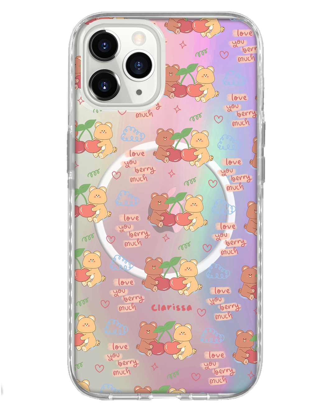 iPhone Rearguard Holo - เชอร์รี่แบร์