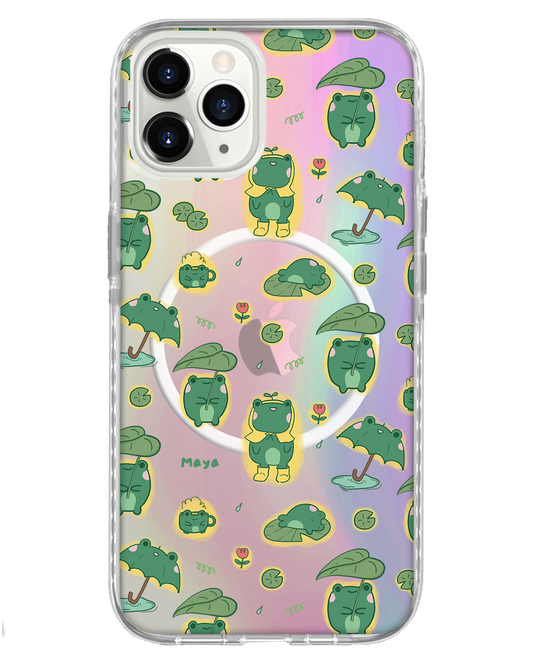 حماية خلفية للآيفون - أمطار سعيدة