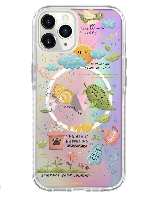 حماية خلفية للآيفون Holo - النمو