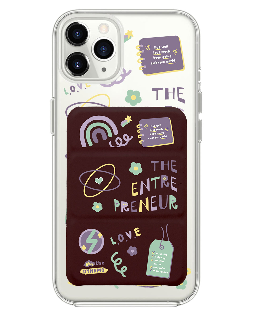 เคสพับสามทบแบบแม่เหล็กสำหรับ iPhone - ESTP