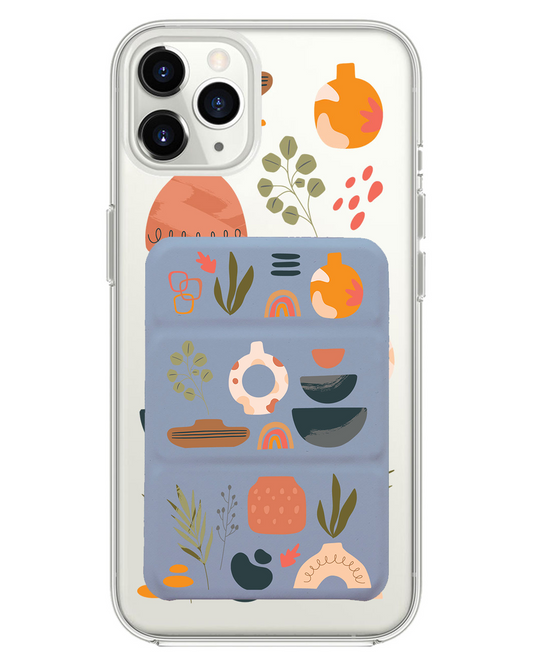 iPhone Magnetic Trifold Wallet Case - Minimalist