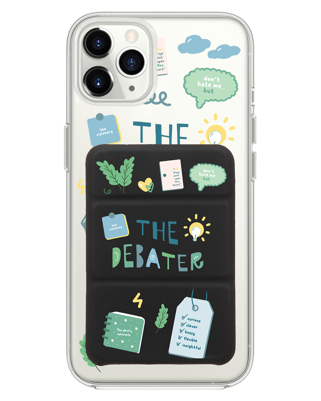 เคสพับสามทบแบบแม่เหล็กสำหรับ iPhone - ENTP