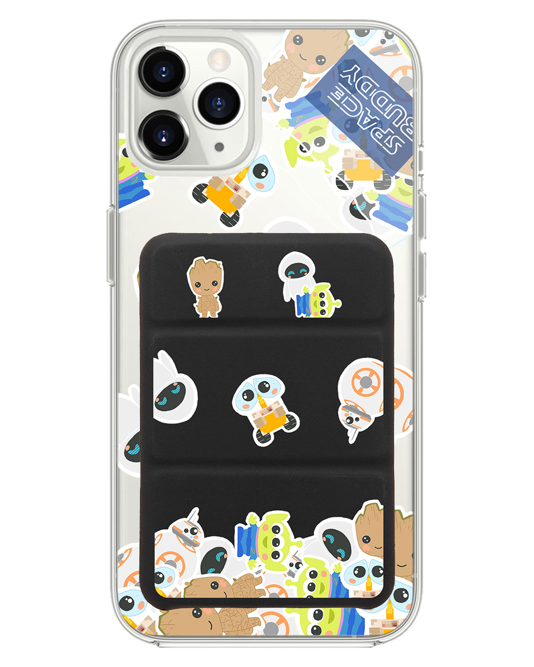 เคสพับสามทบแม่เหล็กสำหรับ iPhone - Buddy Space