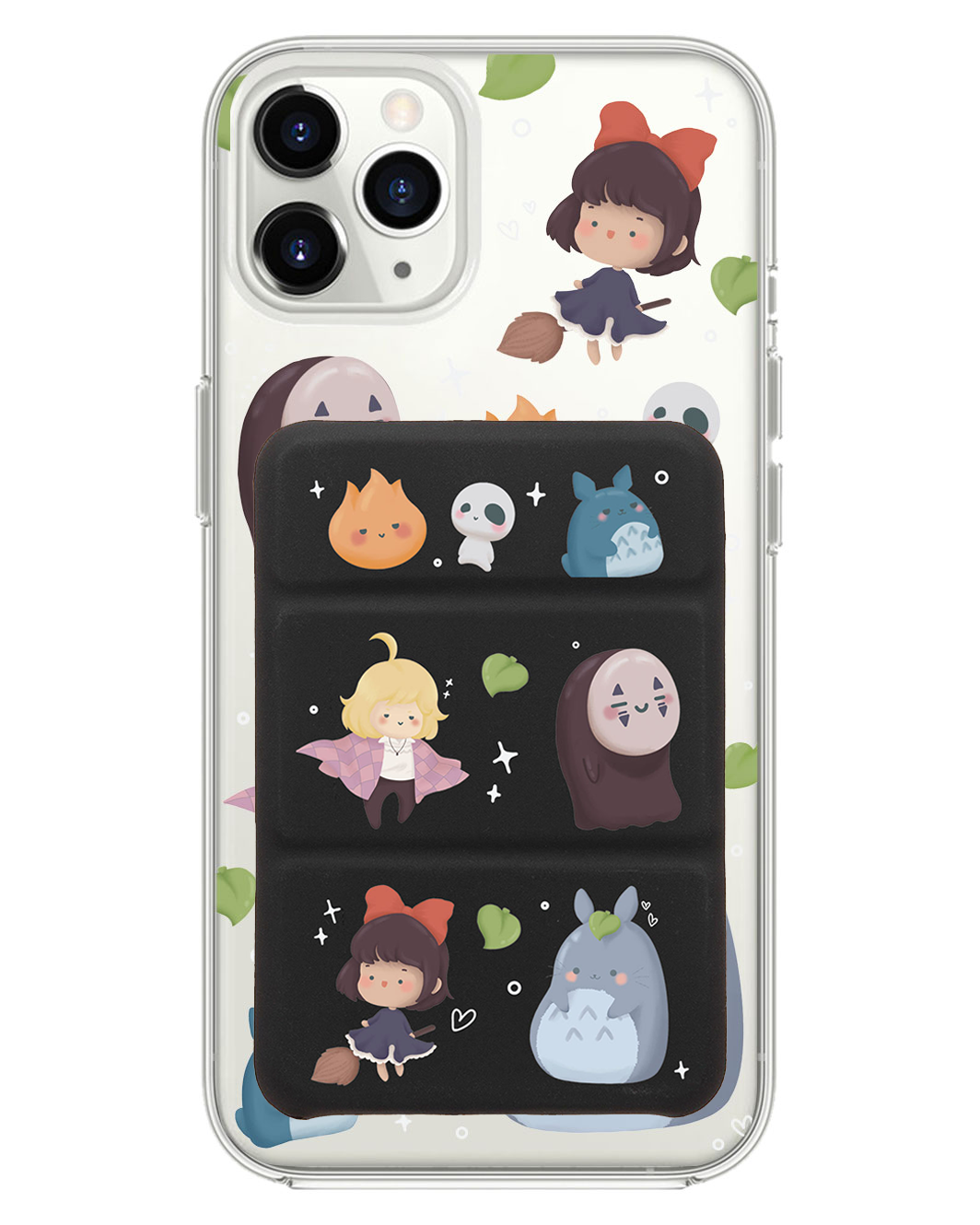 เคสพับสามทบแม่เหล็กสำหรับ iPhone - Ghibli