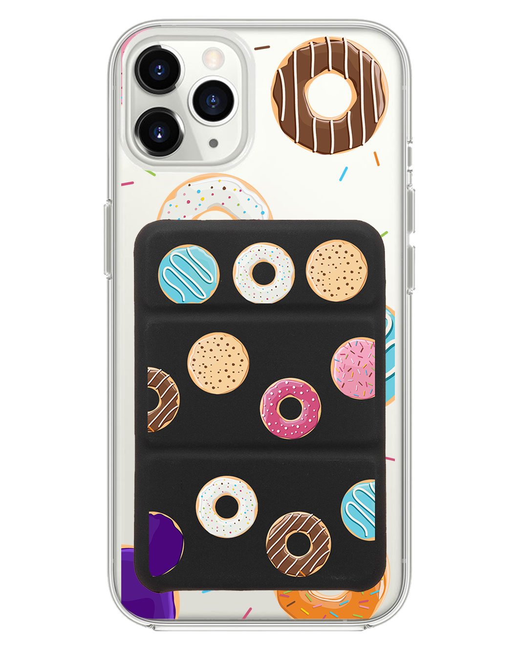เคสพับสามทบแม่เหล็กสำหรับ iPhone - โดนัท