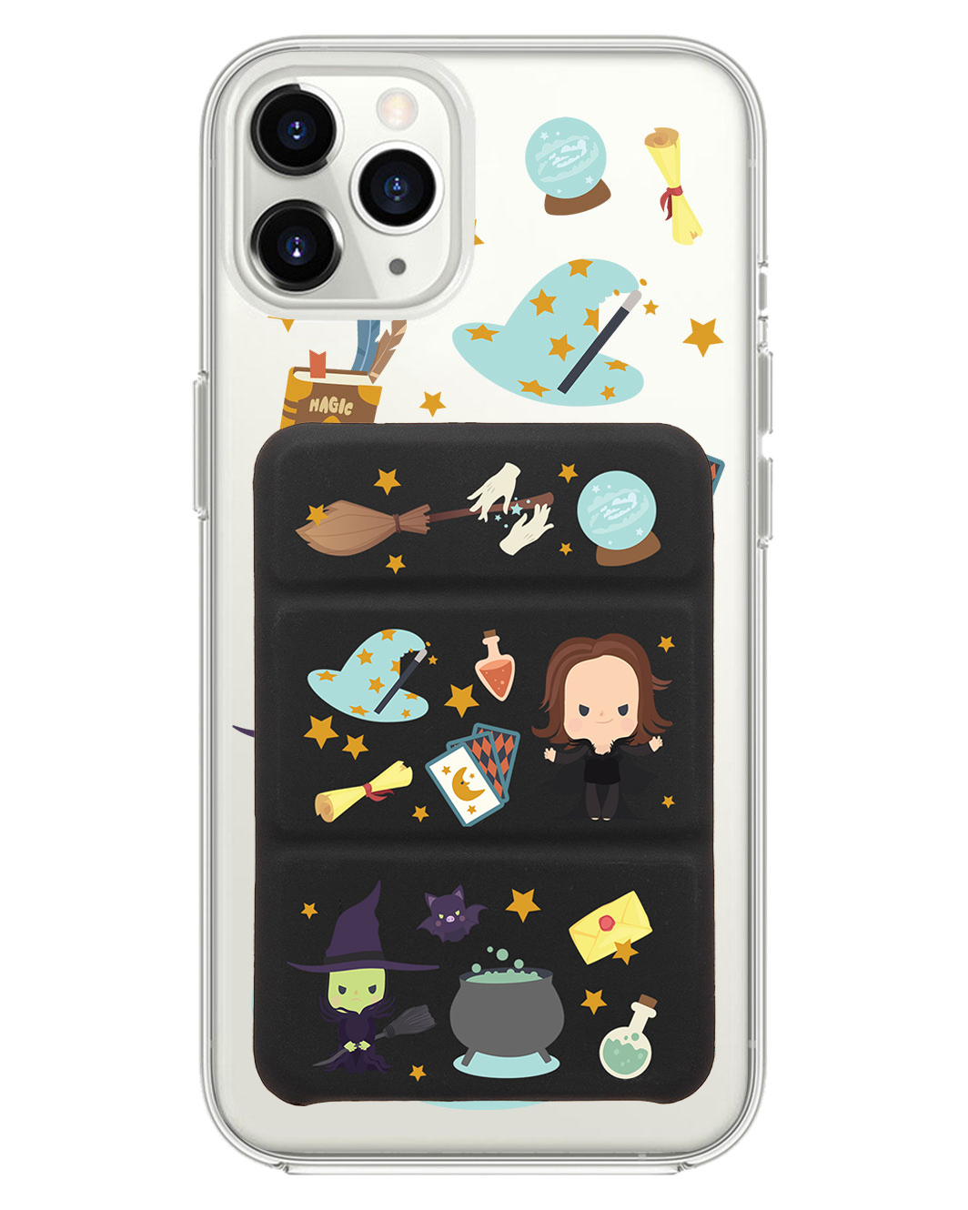 เคสพับสามทบแม่เหล็กสำหรับ iPhone - Little Hogwarts