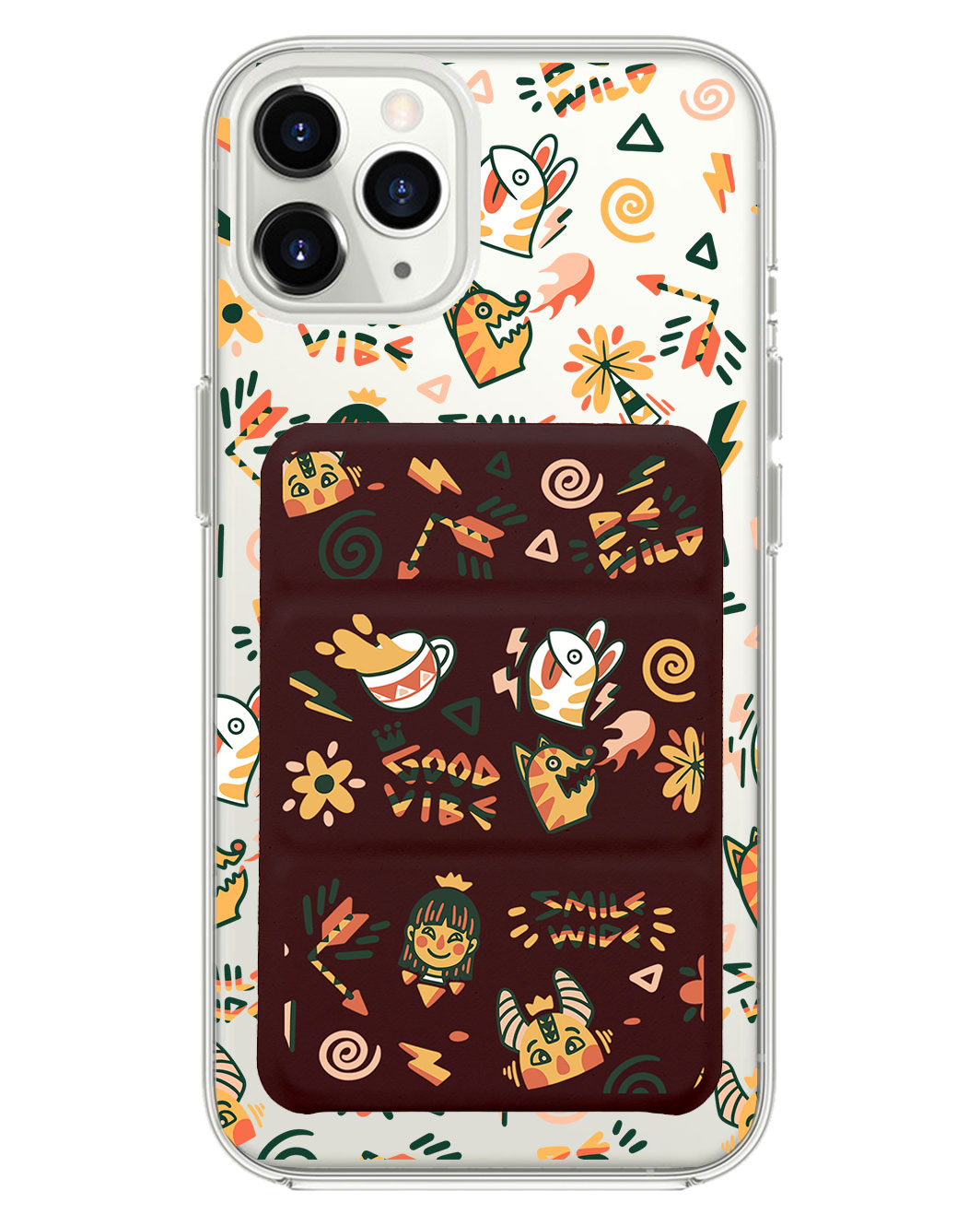 เคสแบบพับสามทบแม่เหล็กสำหรับ iPhone - Wild & Free