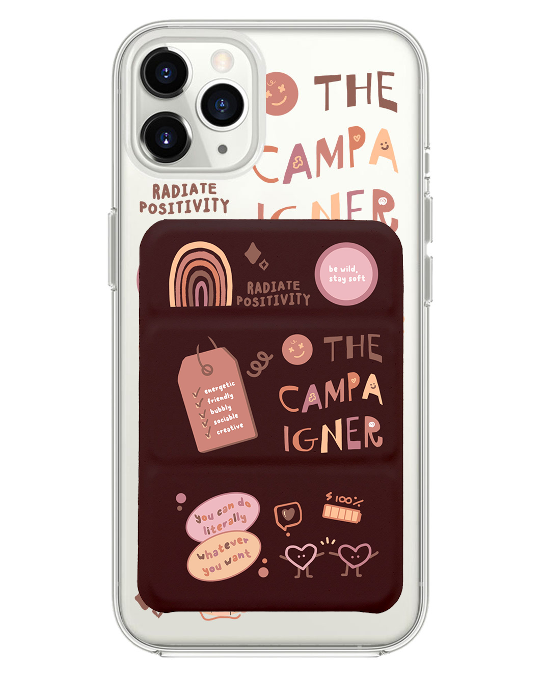 เคสพับสามทบแม่เหล็กสำหรับ iPhone - ENFP