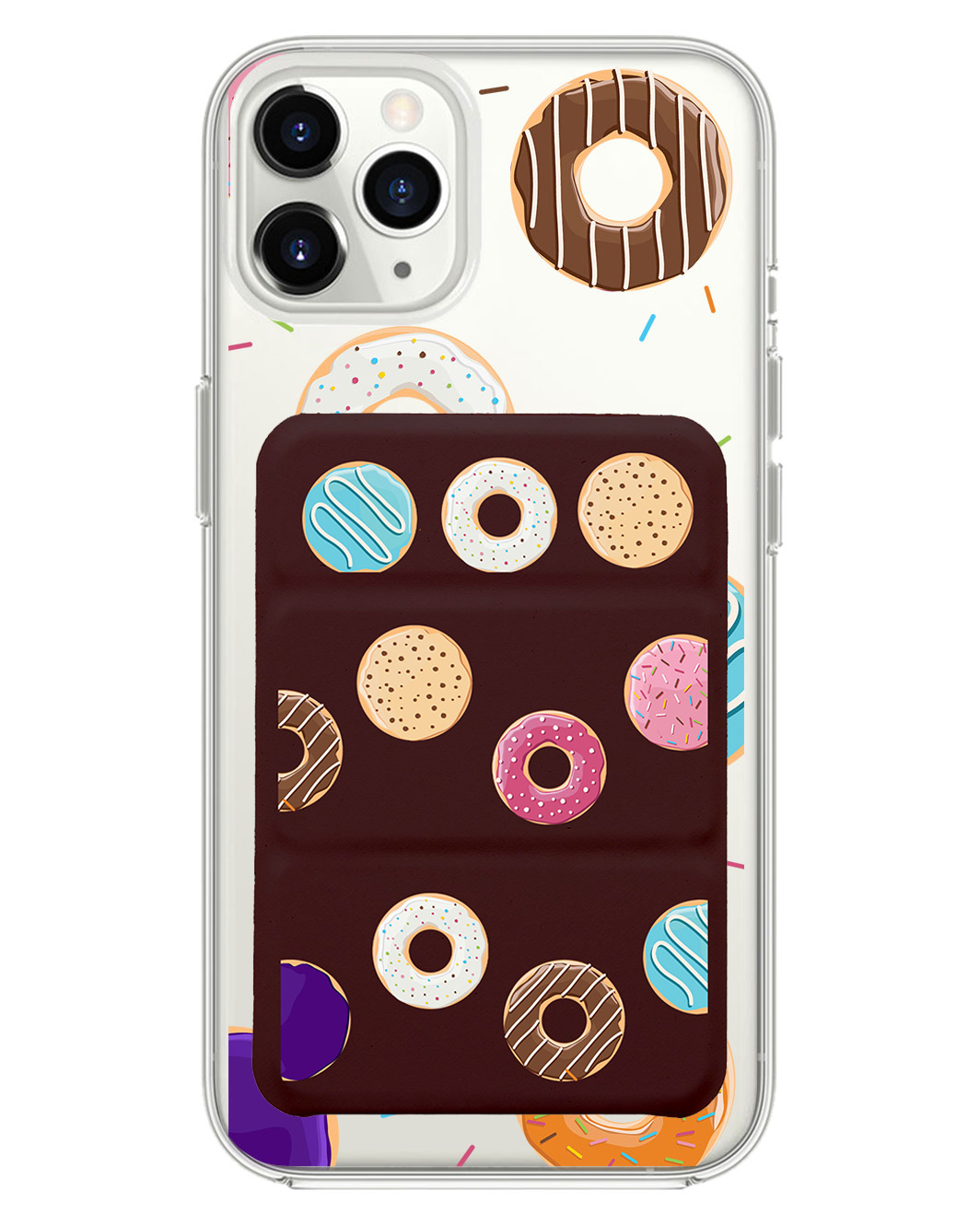 เคสพับสามทบแม่เหล็กสำหรับ iPhone - โดนัท