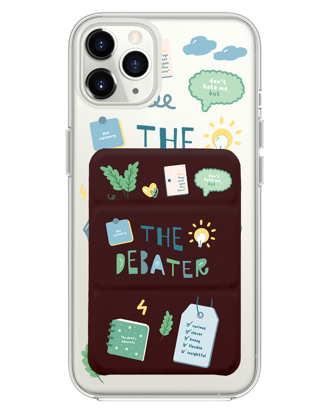 เคสพับสามทบแบบแม่เหล็กสำหรับ iPhone - ENTP