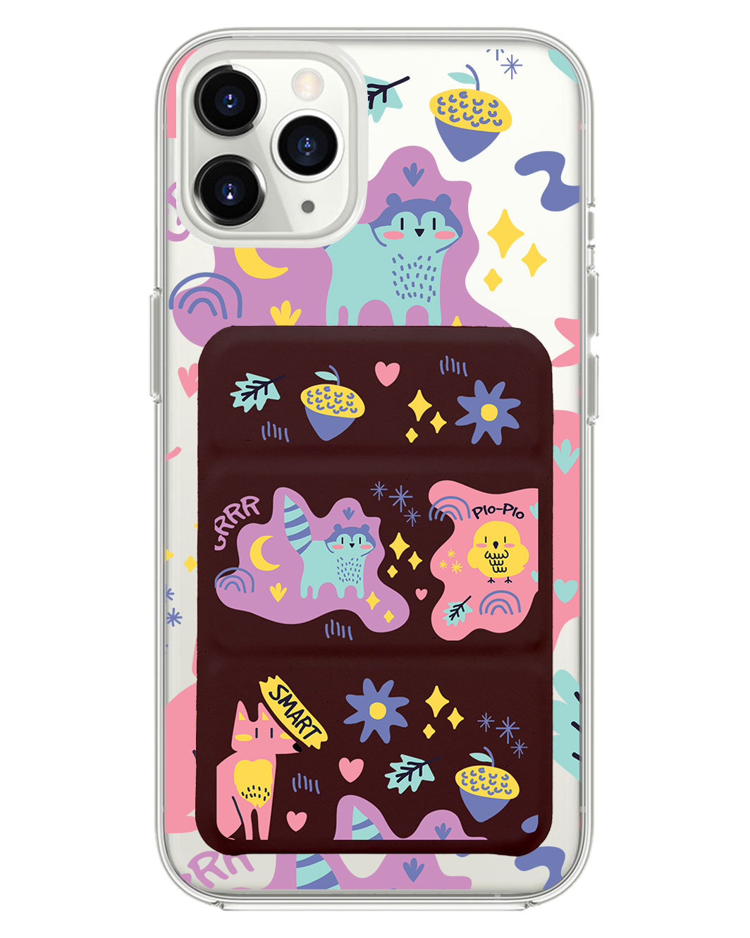 เคสพับสามทบแม่เหล็กสำหรับ iPhone - Pio & Friends