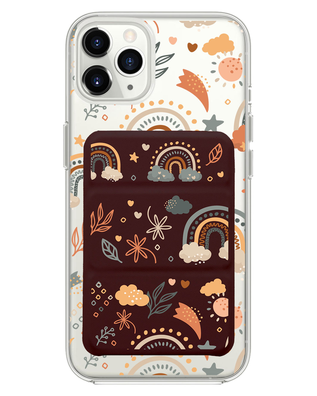 เคสพับสามทบแบบแม่เหล็กสำหรับ iPhone - Boho 2.0