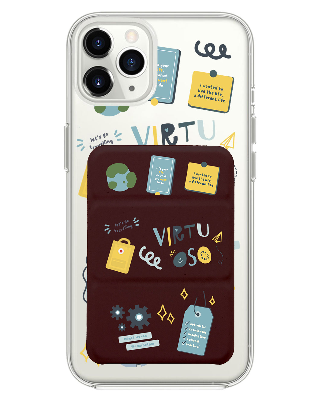 เคสพับสามทบแม่เหล็กสำหรับ iPhone - ISTP