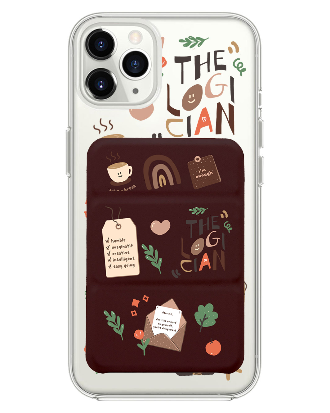 เคสพับสามทบแม่เหล็กสำหรับ iPhone - INTP