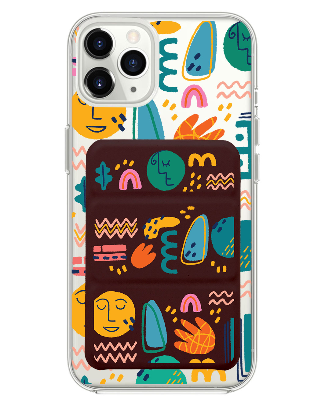 เคสพับสามทบแม่เหล็กสำหรับ iPhone - Silent Art
