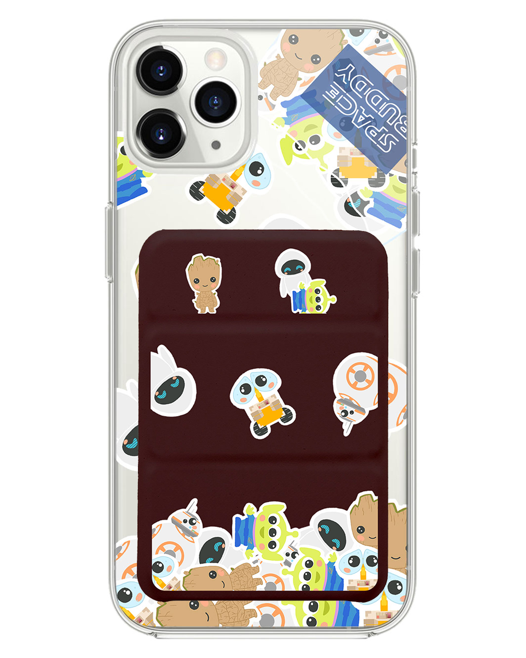 เคสพับสามทบแม่เหล็กสำหรับ iPhone - Buddy Space