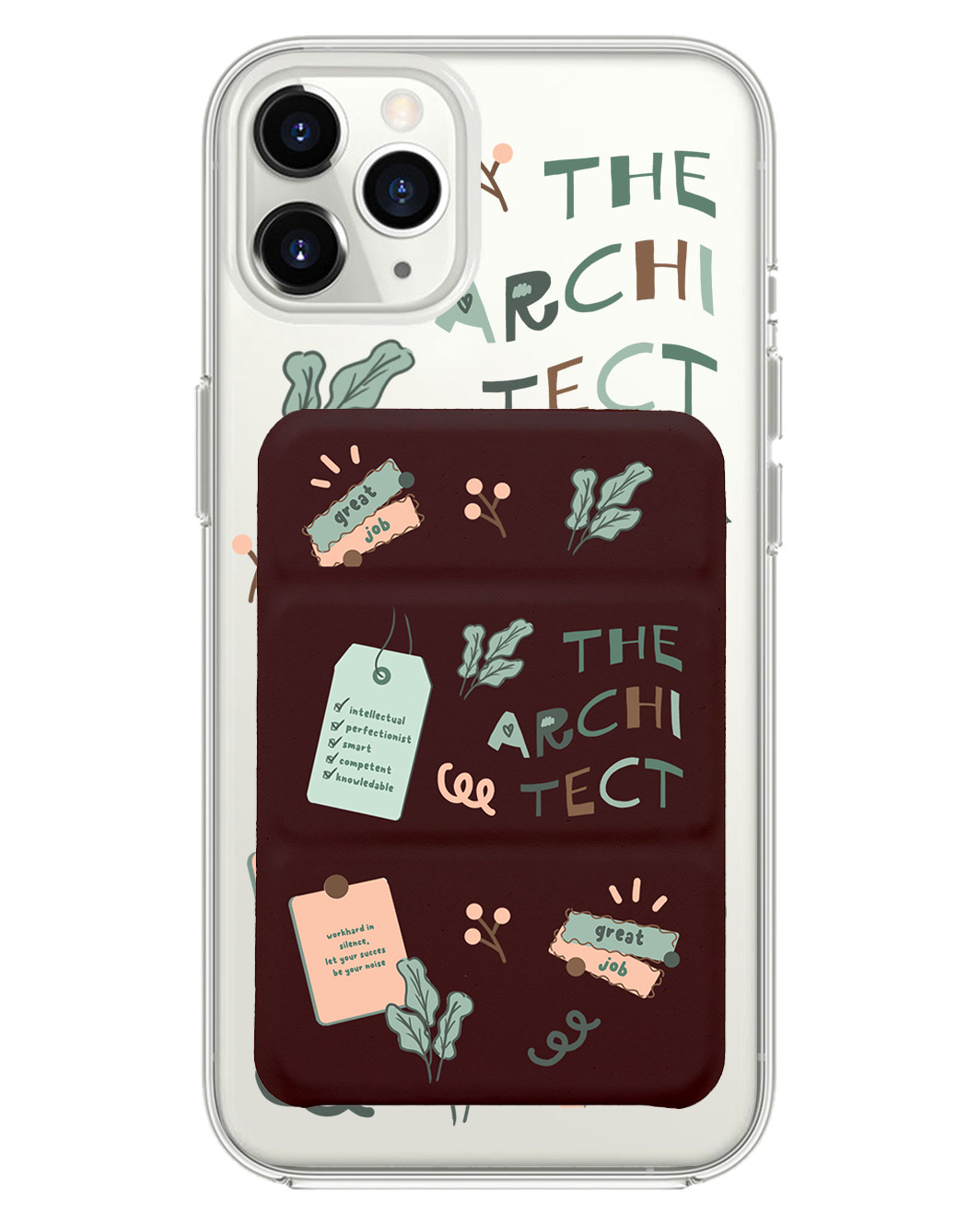 เคสพับสามทบแบบแม่เหล็กสำหรับ iPhone - INTJ