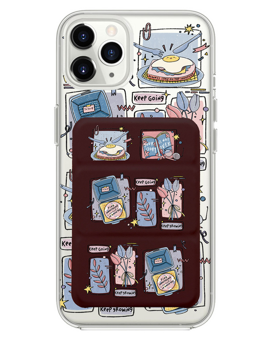 เคสพับสามทบแม่เหล็กสำหรับ iPhone - Grow