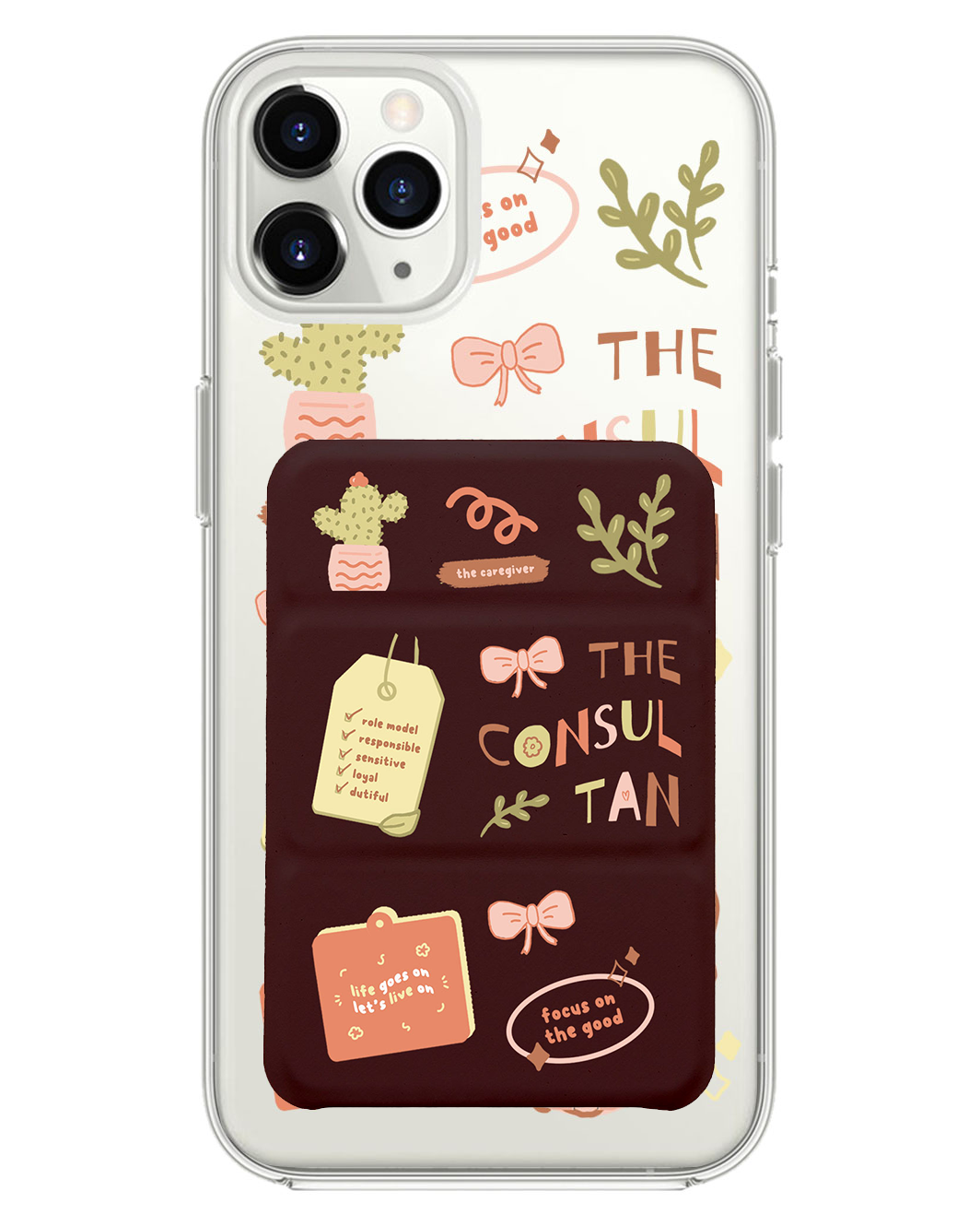 เคสพับสามทบแม่เหล็กสำหรับ iPhone - ESFJ