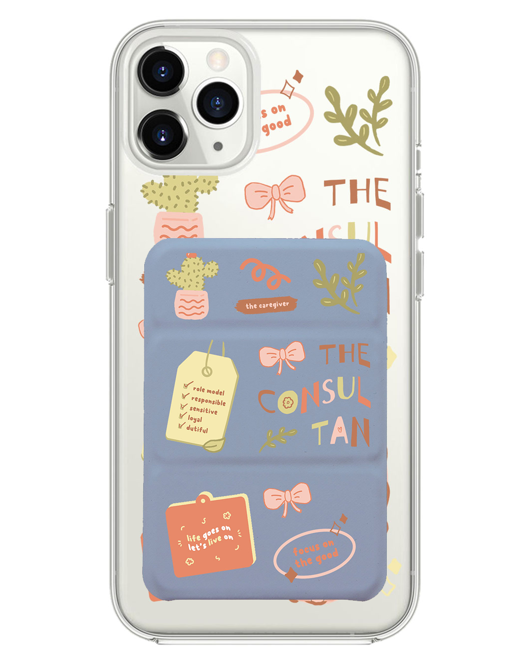 เคสพับสามทบแม่เหล็กสำหรับ iPhone - ESFJ