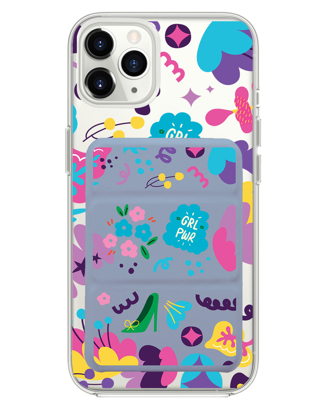เคสพับสามทบแม่เหล็กสำหรับ iPhone - Girl Power 1.0