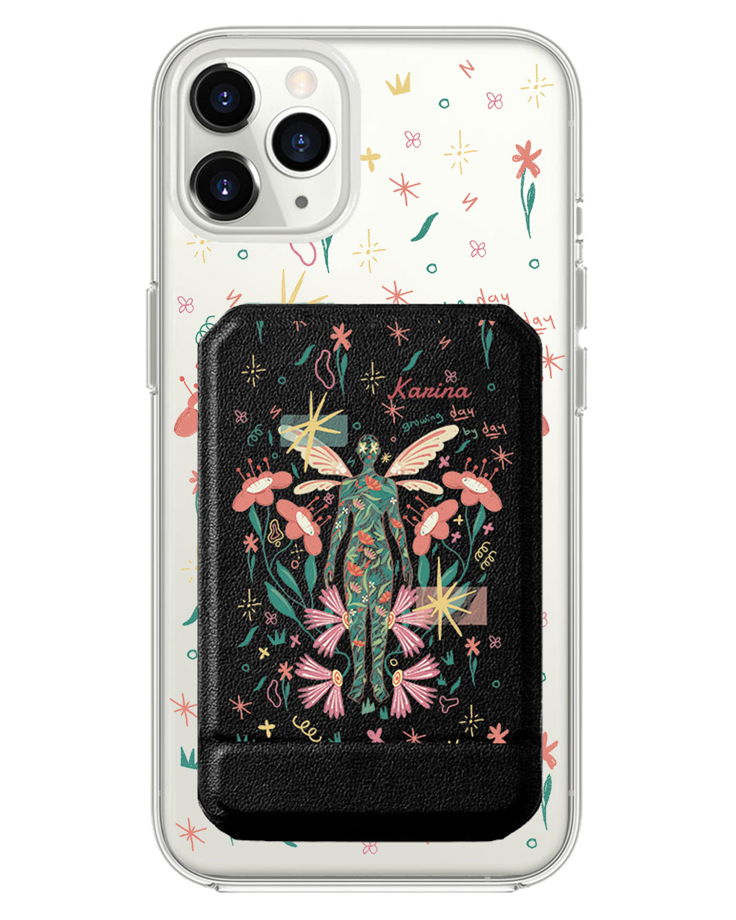 iPhone Magnetic Multifold Wallet - Growing Day by Day