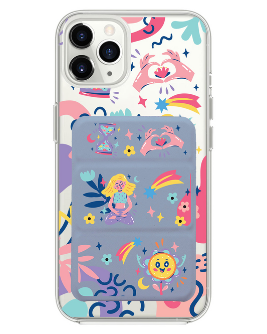 เคสพับสามทบแม่เหล็กสำหรับ iPhone - เฮเทอร์