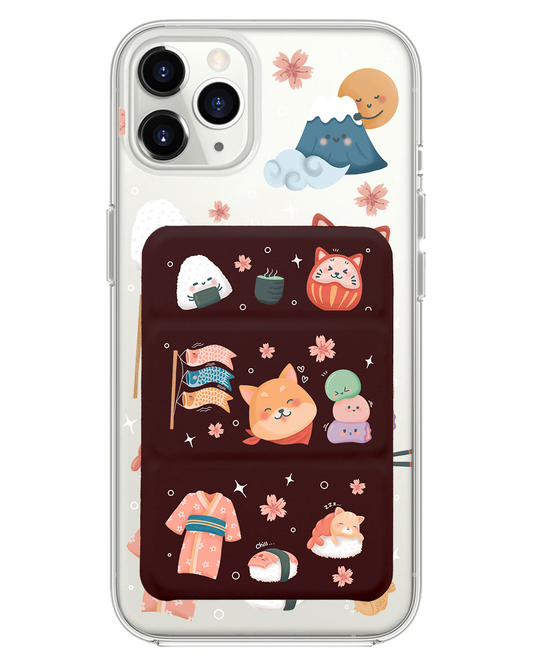 เคสแบบพับสามทบแม่เหล็กสำหรับ iPhone - ญี่ปุ่น