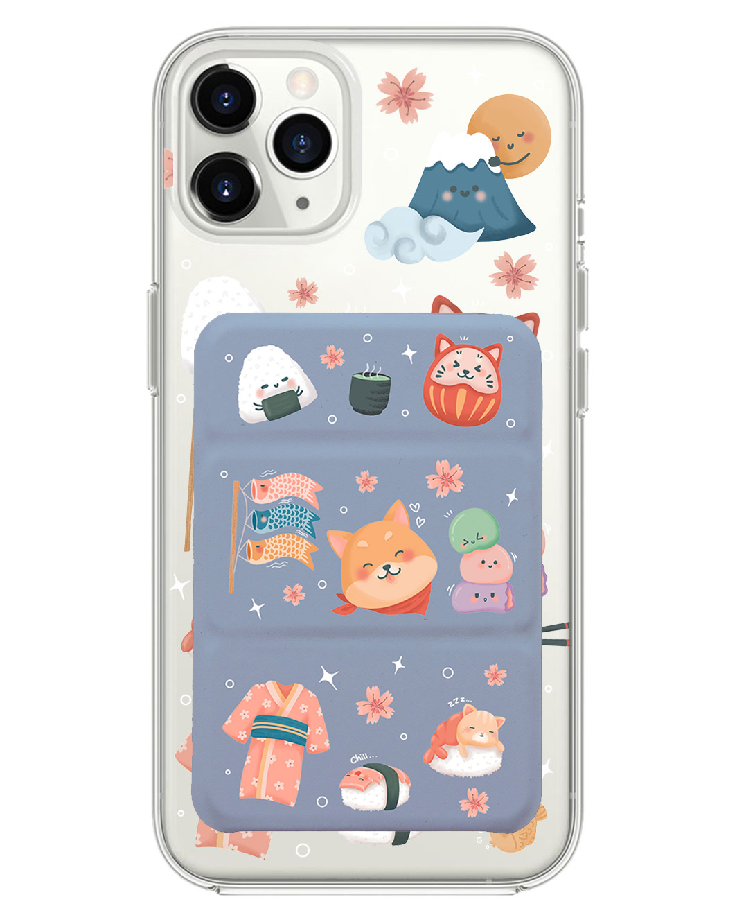 เคสแบบพับสามทบแม่เหล็กสำหรับ iPhone - ญี่ปุ่น