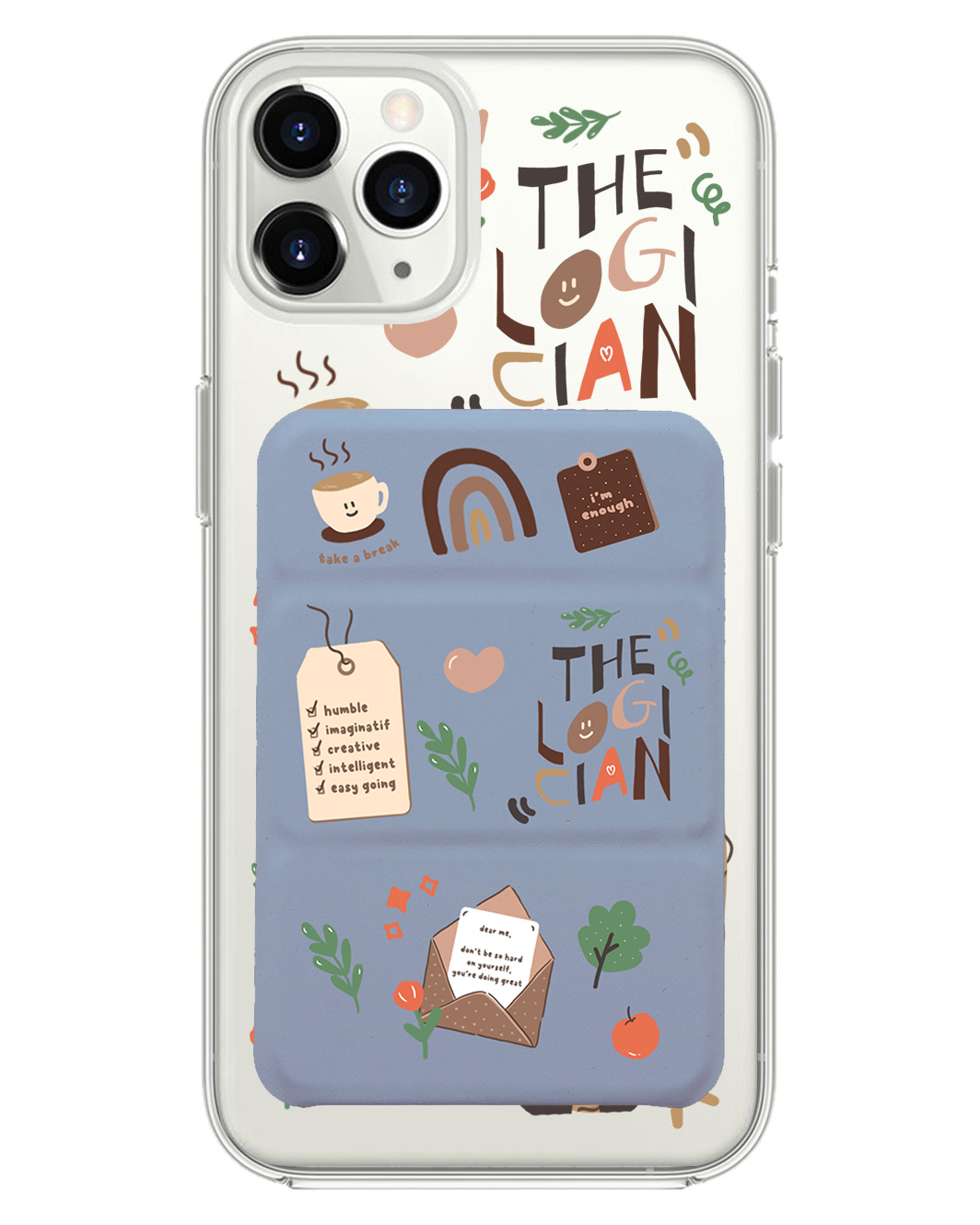 เคสพับสามทบแม่เหล็กสำหรับ iPhone - INTP