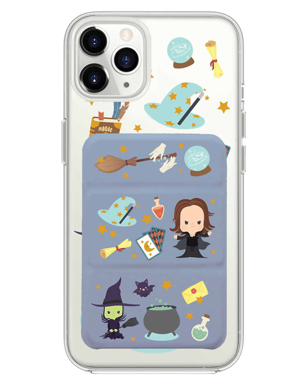 เคสพับสามทบแม่เหล็กสำหรับ iPhone - Little Hogwarts