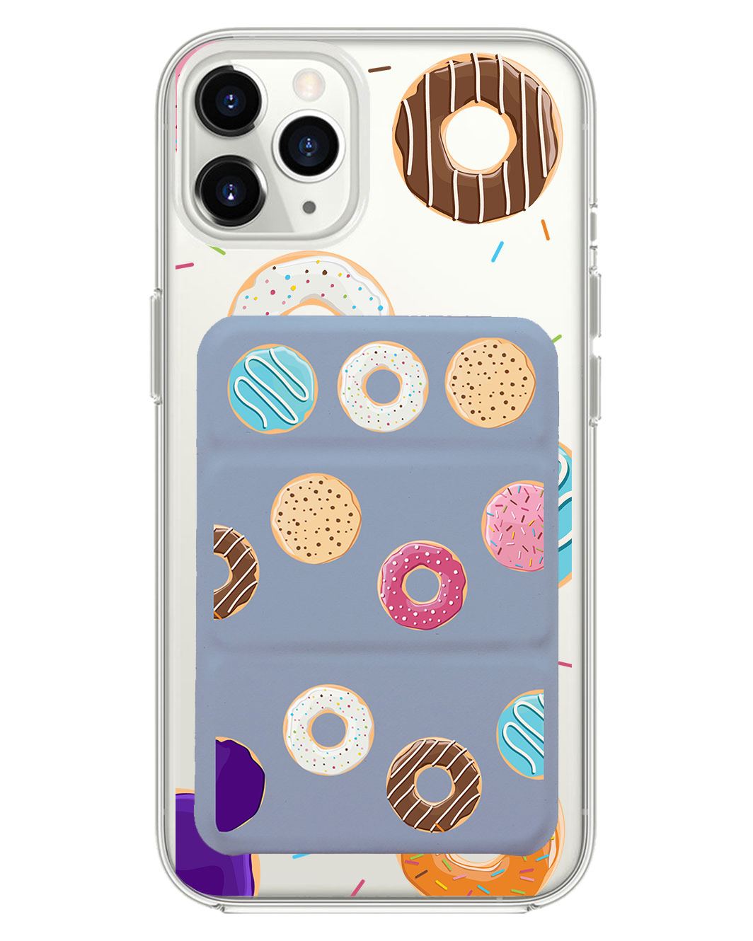 เคสพับสามทบแม่เหล็กสำหรับ iPhone - โดนัท