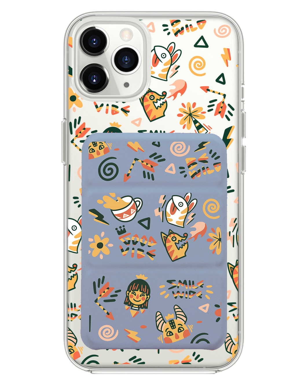 เคสแบบพับสามทบแม่เหล็กสำหรับ iPhone - Wild & Free