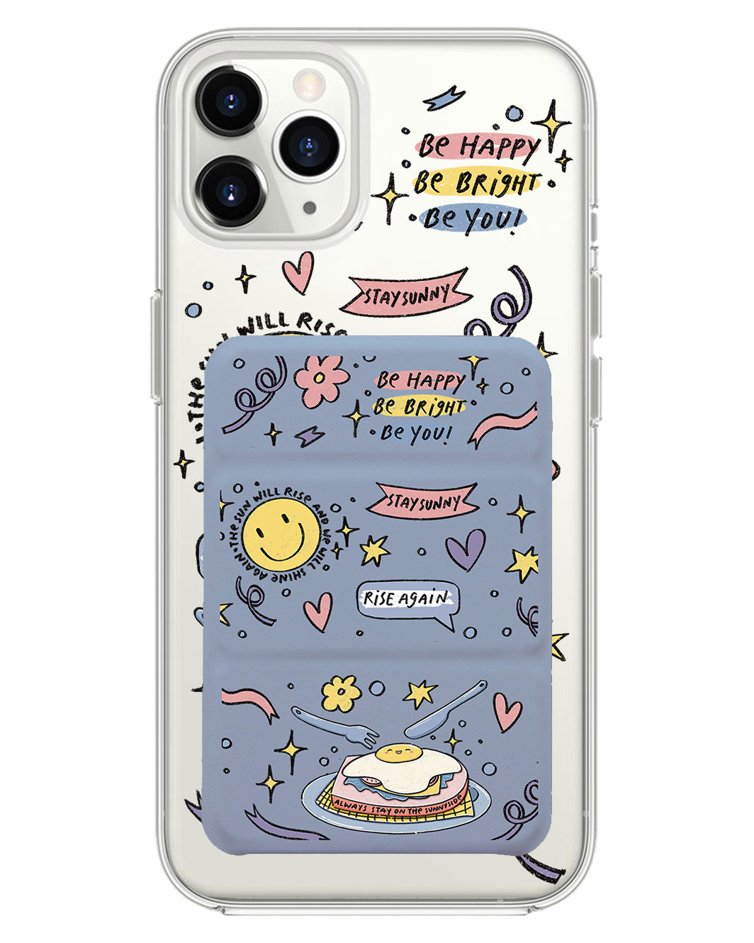 เคสพับสามทบแม่เหล็กสำหรับ iPhone - Rise