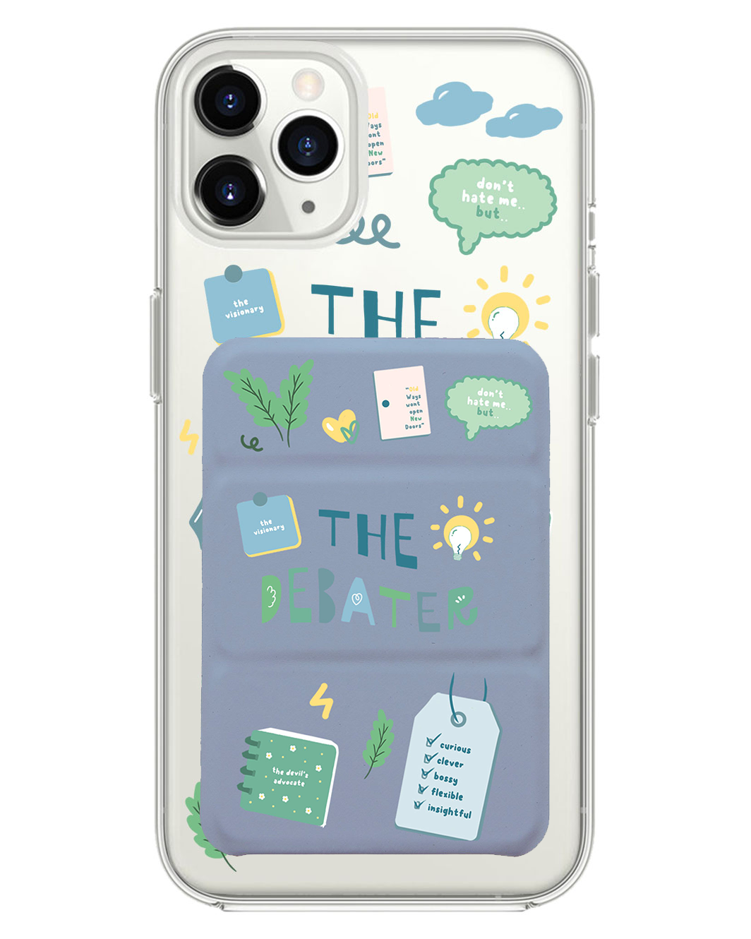 เคสพับสามทบแบบแม่เหล็กสำหรับ iPhone - ENTP