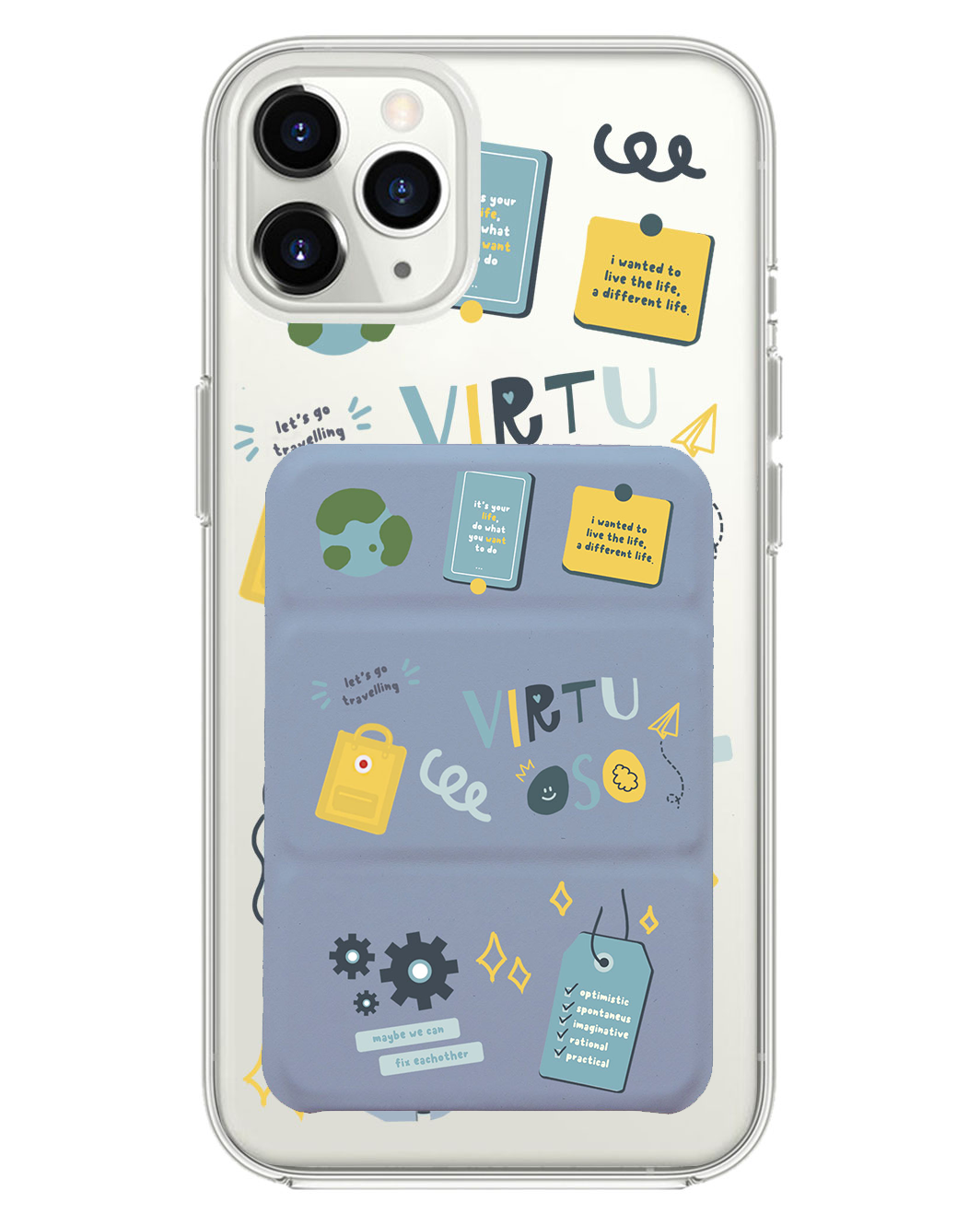 เคสพับสามทบแม่เหล็กสำหรับ iPhone - ISTP