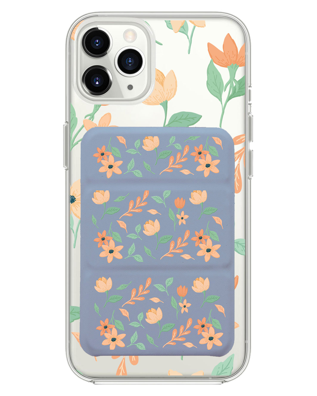 เคสพับสามทบแม่เหล็กสำหรับ iPhone - Birth Flower 4.0