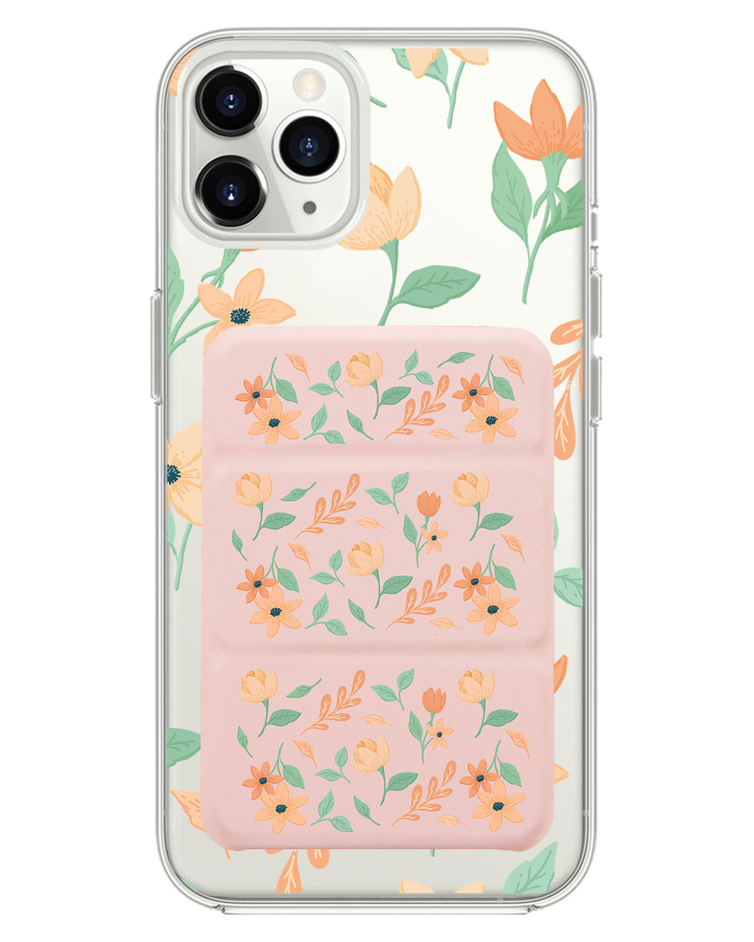 เคสพับสามทบแม่เหล็กสำหรับ iPhone - Birth Flower 4.0