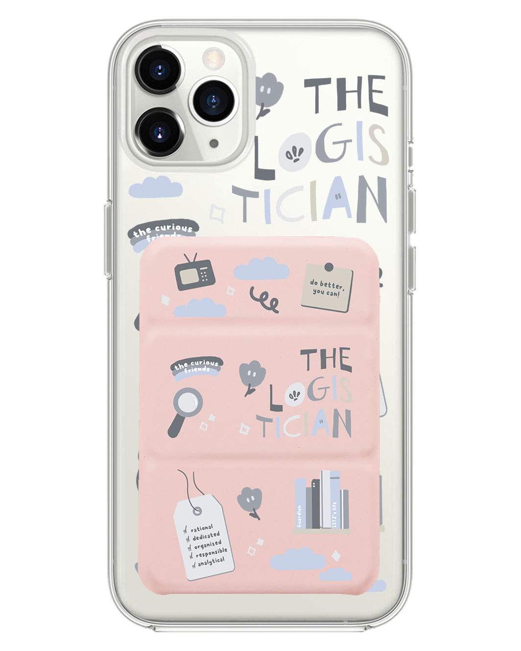 เคสพับสามทบแบบแม่เหล็กสำหรับ iPhone - ISTJ