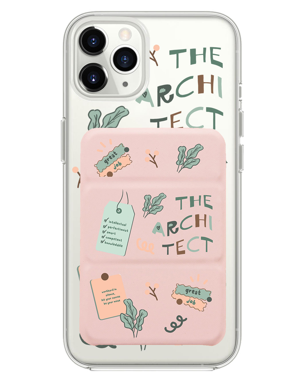 เคสพับสามทบแบบแม่เหล็กสำหรับ iPhone - INTJ