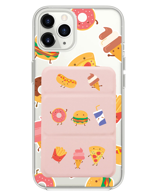 เคสแบบพับสามทบแม่เหล็กสำหรับ iPhone - Fast Foodies