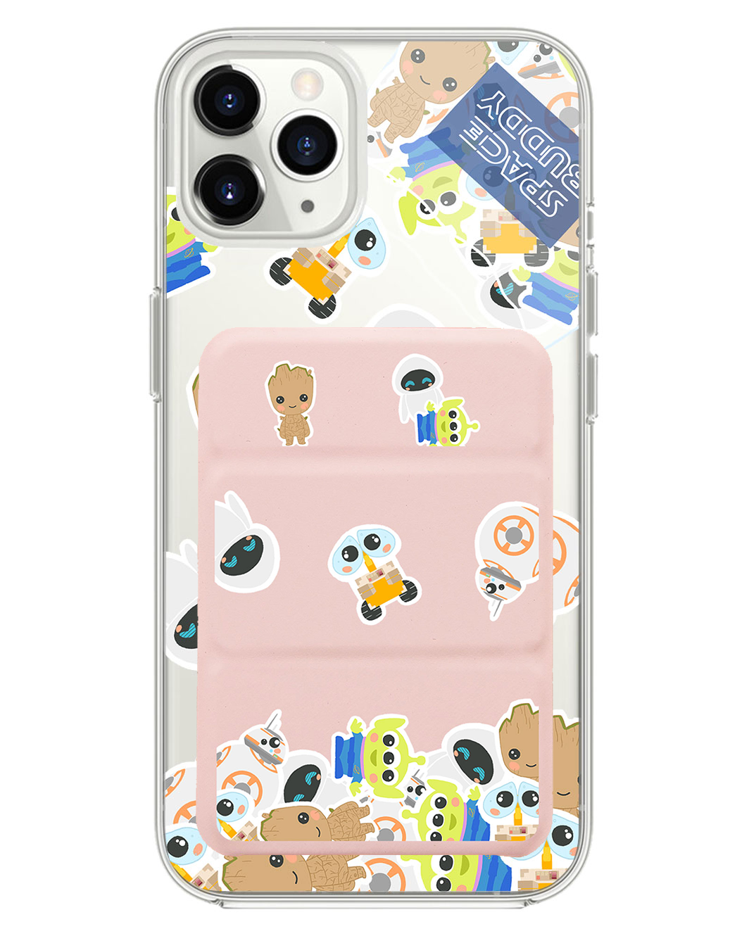 เคสพับสามทบแม่เหล็กสำหรับ iPhone - Buddy Space