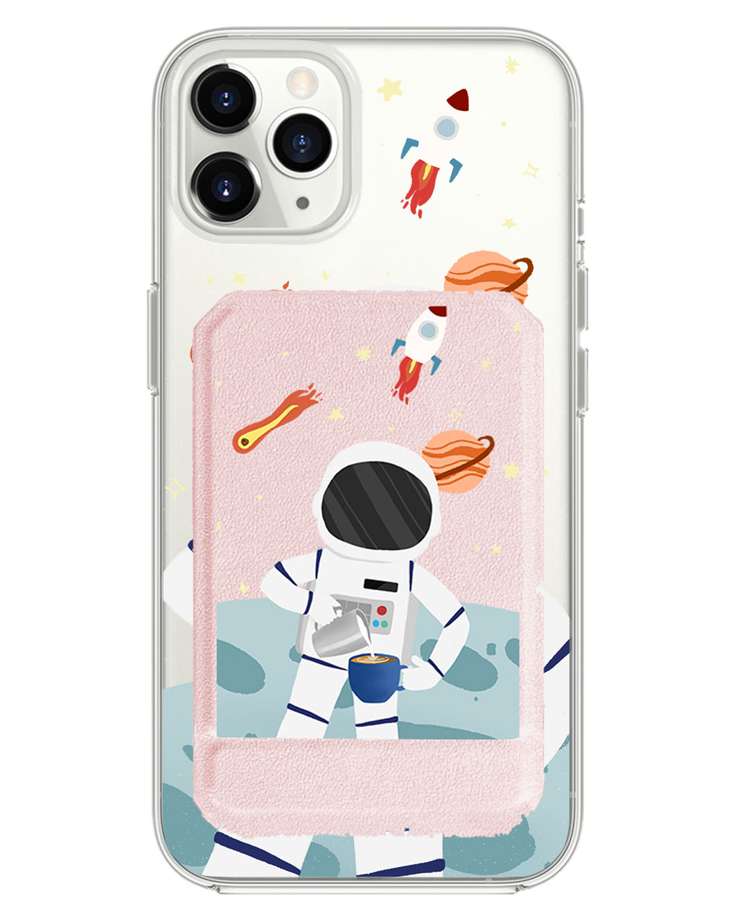 iPhone Magnetic Multifold Wallet - Baristronaut