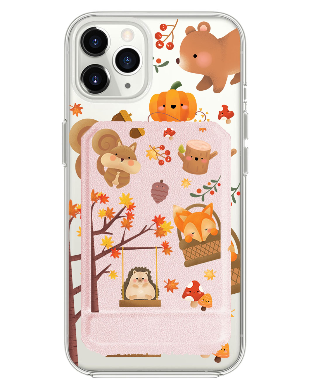 iPhone Magnetic Multifold Wallet - Autumn