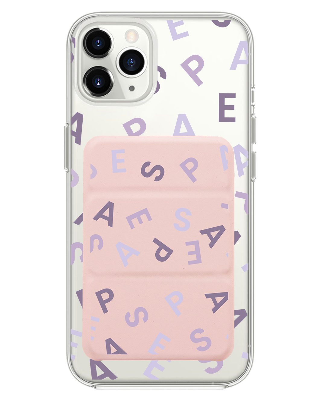 เคสพับสามทบแม่เหล็กสำหรับ iPhone - Aespa Monogram