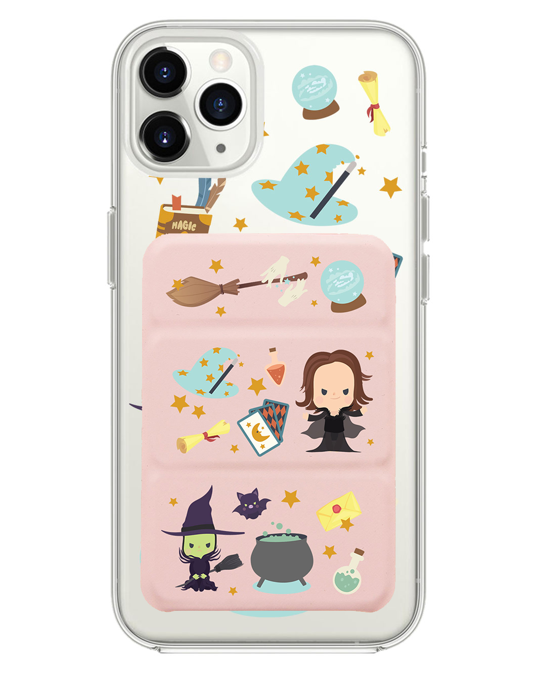 เคสพับสามทบแม่เหล็กสำหรับ iPhone - Little Hogwarts