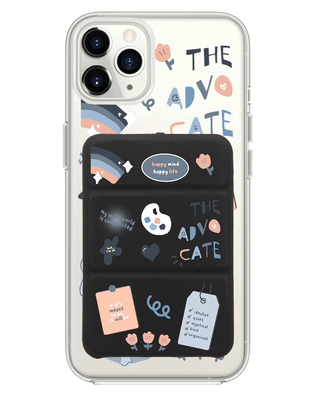 เคสพับสามทบแบบแม่เหล็กสำหรับ iPhone - INFJ