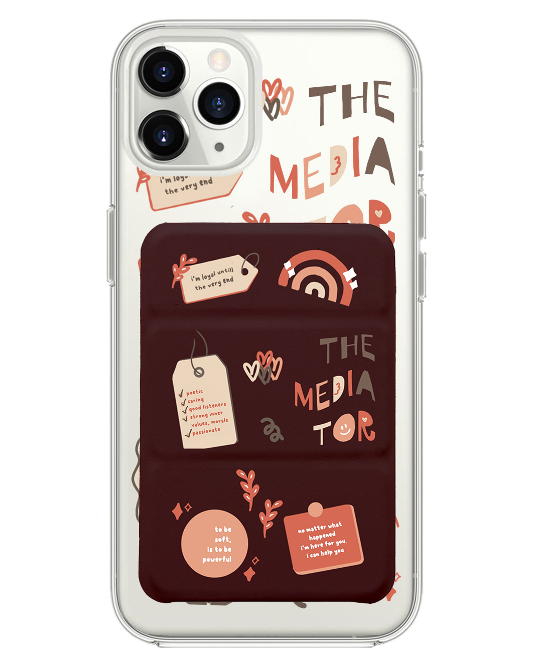 เคสพับสามทบแม่เหล็กสำหรับ iPhone - INFP