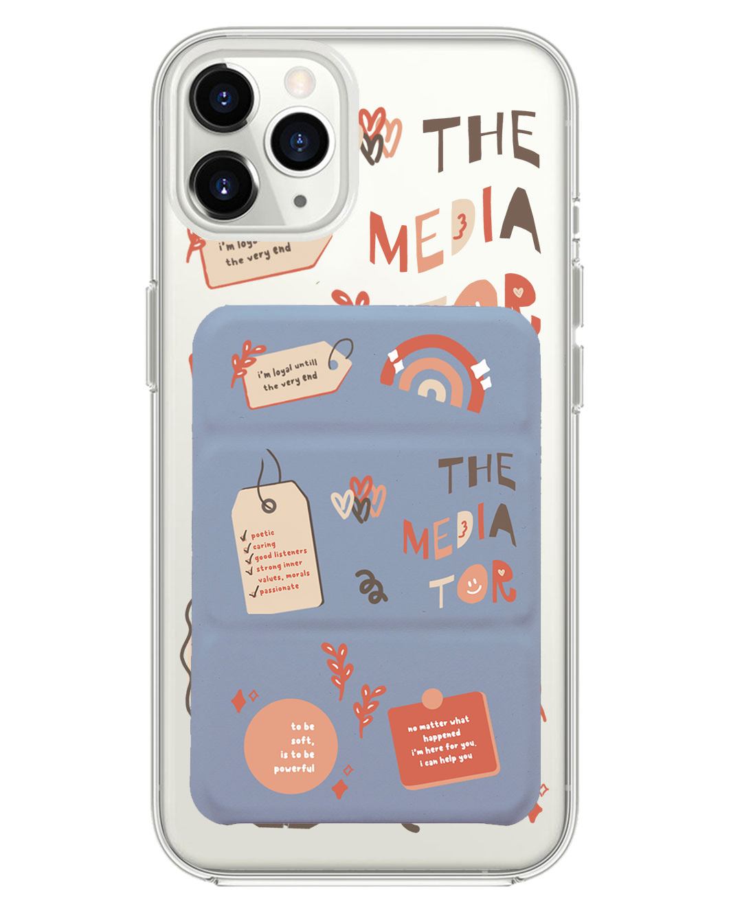 เคสพับสามทบแม่เหล็กสำหรับ iPhone - INFP