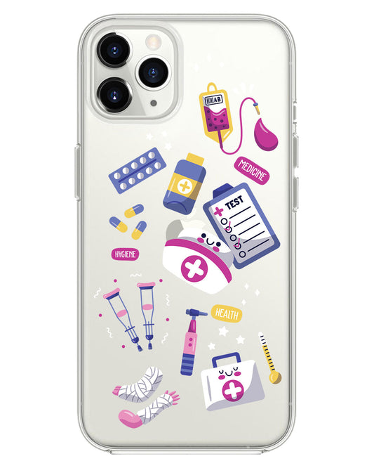 واقي خلفي هجين لهاتف iPhone - ممرضة